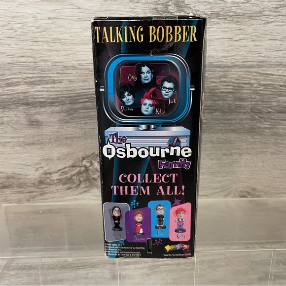 The Osborne Family Talking Kelly Osborne MTV Bobblehead 2002 Bobber New Y2K - Picture 6 of 7